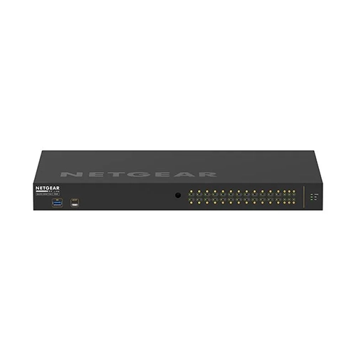 24-Port Gb PoE+ L2 L3 Managed Switch w/ 4 SFP+
